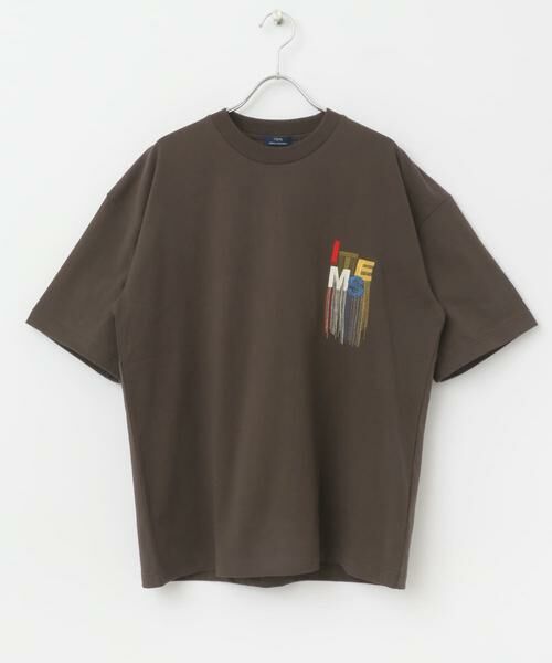 URBAN RESEARCH ITEMS / アーバンリサーチ アイテムズ Tシャツ | フリンジ刺繍T-shirts Logo | 詳細4