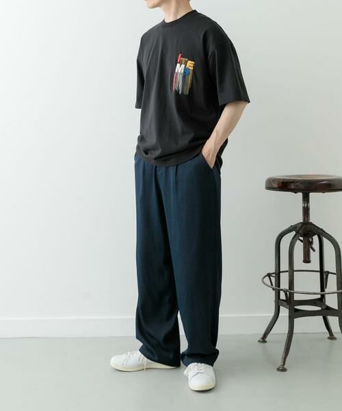 URBAN RESEARCH ITEMS / アーバンリサーチ アイテムズ Tシャツ | フリンジ刺繍T-shirts Logo | 詳細13