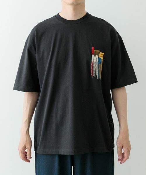 URBAN RESEARCH ITEMS / アーバンリサーチ アイテムズ Tシャツ | フリンジ刺繍T-shirts Logo | 詳細14
