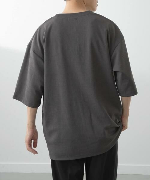 URBAN RESEARCH ITEMS / アーバンリサーチ アイテムズ カーディガン・ボレロ | ジャガード5分袖カーディガン+ポンチTシャツセット | 詳細17