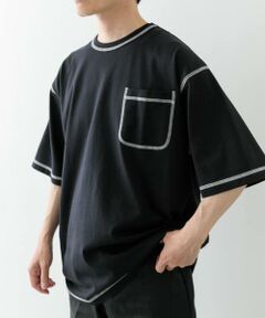 URBAN RESEARCH ITEMS / アーバンリサーチ アイテムズ Tシャツ | 配色ステッチクルーネックTシャツ