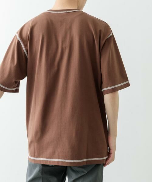 URBAN RESEARCH ITEMS / アーバンリサーチ アイテムズ Tシャツ | 配色ステッチクルーネックTシャツ | 詳細4