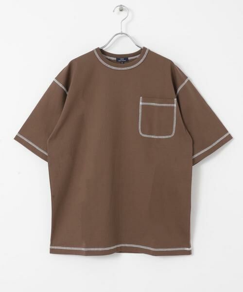 URBAN RESEARCH ITEMS / アーバンリサーチ アイテムズ Tシャツ | 配色ステッチクルーネックTシャツ | 詳細6