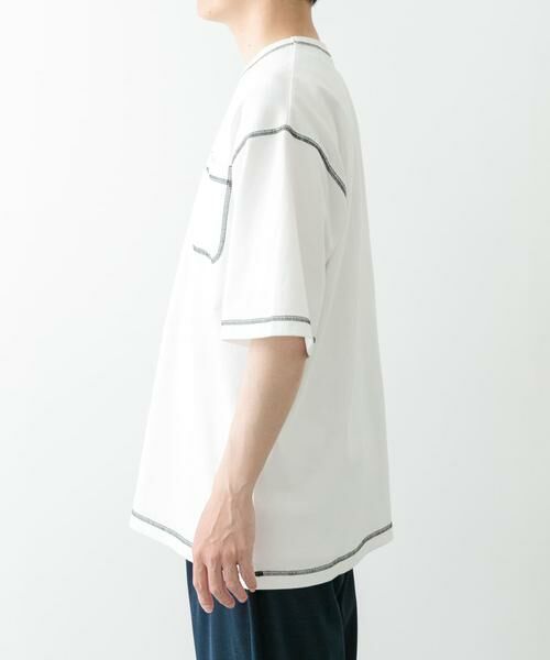 URBAN RESEARCH ITEMS / アーバンリサーチ アイテムズ Tシャツ | 配色ステッチクルーネックTシャツ | 詳細20