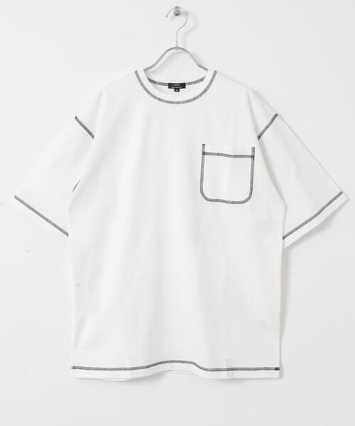 URBAN RESEARCH ITEMS / アーバンリサーチ アイテムズ Tシャツ | 配色ステッチクルーネックTシャツ | 詳細22