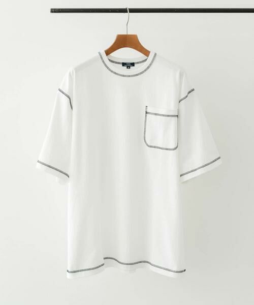 URBAN RESEARCH ITEMS / アーバンリサーチ アイテムズ Tシャツ | 配色ステッチクルーネックTシャツ | 詳細13