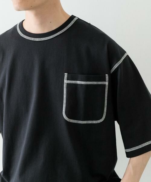 URBAN RESEARCH ITEMS / アーバンリサーチ アイテムズ Tシャツ | 配色ステッチクルーネックTシャツ | 詳細24