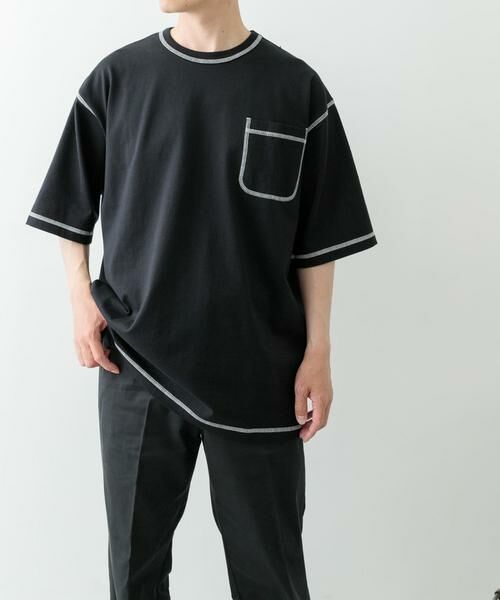 URBAN RESEARCH ITEMS / アーバンリサーチ アイテムズ Tシャツ | 配色ステッチクルーネックTシャツ | 詳細27