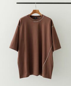 URBAN RESEARCH ITEMS / アーバンリサーチ アイテムズ Tシャツ | ブランケットステッチクルーネックTシャツ