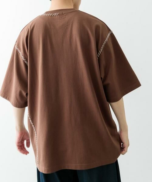URBAN RESEARCH ITEMS / アーバンリサーチ アイテムズ Tシャツ | ブランケットステッチクルーネックTシャツ | 詳細5
