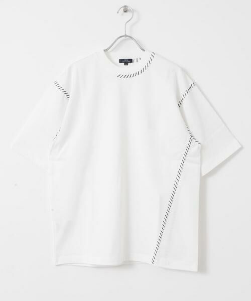 URBAN RESEARCH ITEMS / アーバンリサーチ アイテムズ Tシャツ | ブランケットステッチクルーネックTシャツ | 詳細15