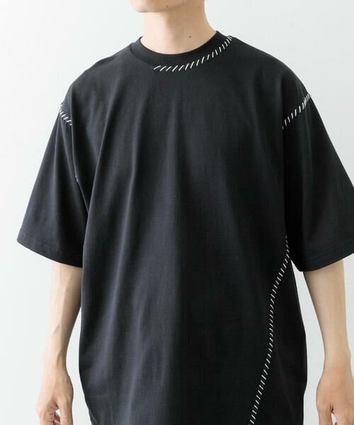 URBAN RESEARCH ITEMS / アーバンリサーチ アイテムズ Tシャツ | ブランケットステッチクルーネックTシャツ | 詳細18