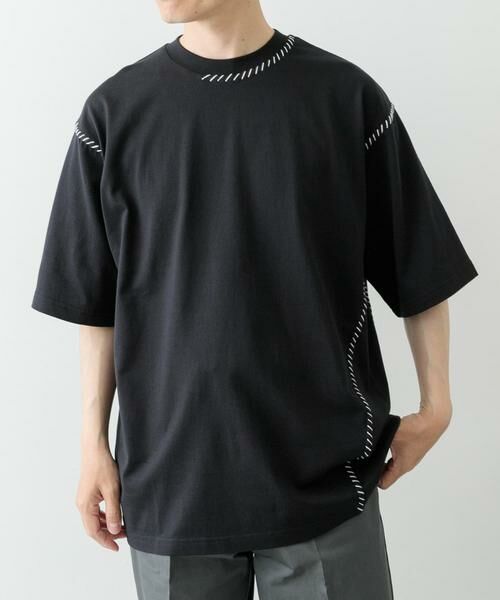 URBAN RESEARCH ITEMS / アーバンリサーチ アイテムズ Tシャツ | ブランケットステッチクルーネックTシャツ | 詳細19