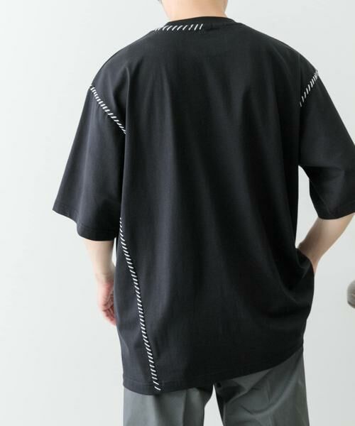 URBAN RESEARCH ITEMS / アーバンリサーチ アイテムズ Tシャツ | ブランケットステッチクルーネックTシャツ | 詳細20