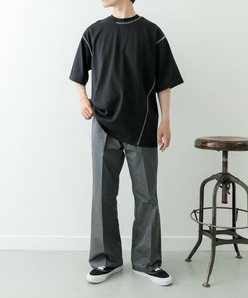 URBAN RESEARCH ITEMS / アーバンリサーチ アイテムズ Tシャツ | ブランケットステッチクルーネックTシャツ | 詳細21