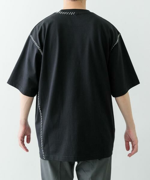 URBAN RESEARCH ITEMS / アーバンリサーチ アイテムズ Tシャツ | ブランケットステッチクルーネックTシャツ | 詳細24