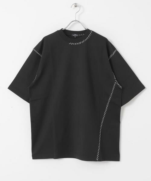 URBAN RESEARCH ITEMS / アーバンリサーチ アイテムズ Tシャツ | ブランケットステッチクルーネックTシャツ | 詳細25