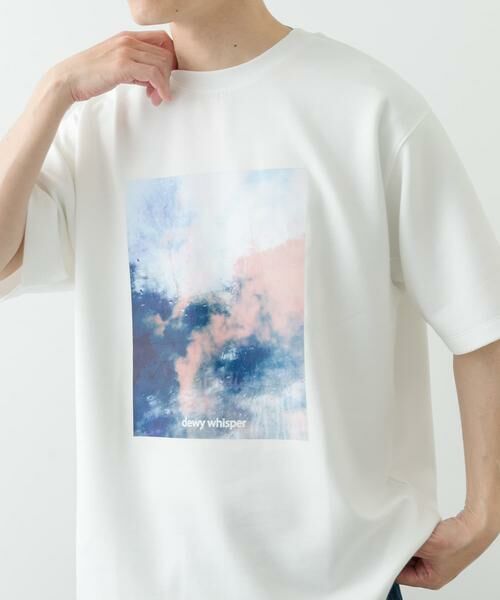 URBAN RESEARCH ITEMS / アーバンリサーチ アイテムズ Tシャツ | Art Graphic ポンチTシャツ Dewy | 詳細1