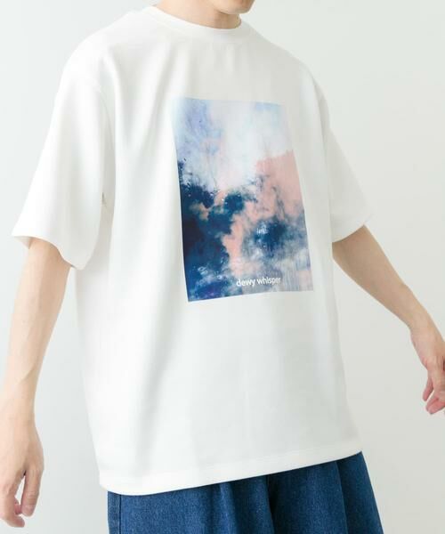 URBAN RESEARCH ITEMS / アーバンリサーチ アイテムズ Tシャツ | Art Graphic ポンチTシャツ Dewy | 詳細3