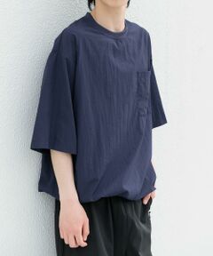 URBAN RESEARCH ITEMS / アーバンリサーチ アイテムズ Tシャツ | 『撥水/イージーケア/接触冷感/UVカット』タスランナイロンクルーネックドロストTシャツ