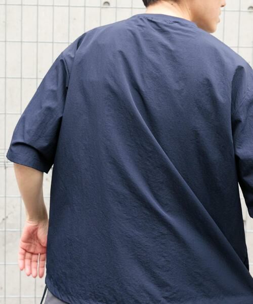URBAN RESEARCH ITEMS / アーバンリサーチ アイテムズ Tシャツ | 『撥水/イージーケア/接触冷感/UVカット』タスランナイロンクルーネックドロストTシャツ | 詳細11