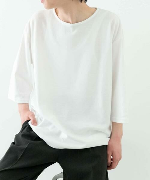 URBAN RESEARCH ITEMS / アーバンリサーチ アイテムズ Tシャツ | 接触冷感ポンチ7分袖Tops | 詳細11