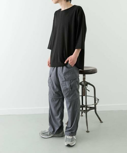 URBAN RESEARCH ITEMS / アーバンリサーチ アイテムズ Tシャツ | 接触冷感ポンチ7分袖Tops | 詳細20