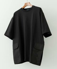 URBAN RESEARCH ITEMS / アーバンリサーチ アイテムズ Tシャツ | サイドポケットキリカエクルーネックTシャツ