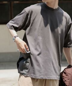 URBAN RESEARCH ITEMS / アーバンリサーチ アイテムズ Tシャツ | サイドポケットキリカエクルーネックTシャツ