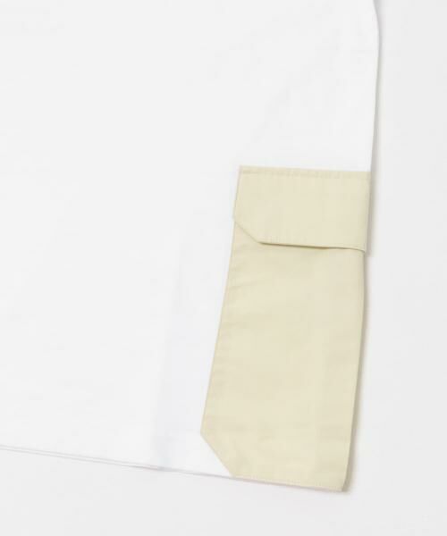 URBAN RESEARCH ITEMS / アーバンリサーチ アイテムズ Tシャツ | サイドポケットキリカエクルーネックTシャツ | 詳細20