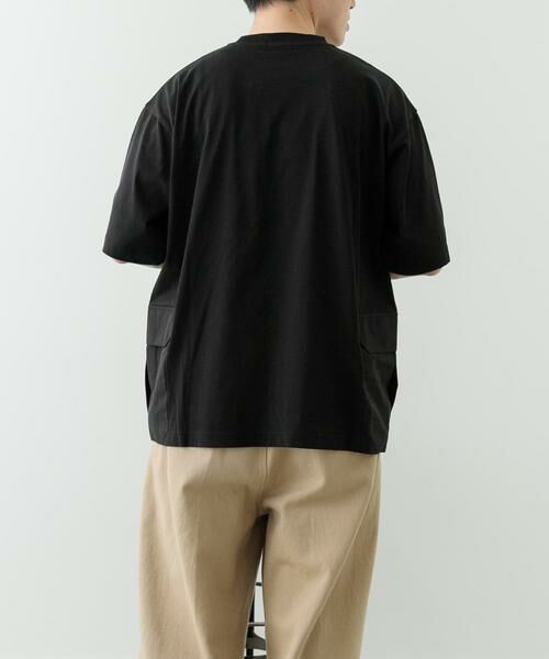 URBAN RESEARCH ITEMS / アーバンリサーチ アイテムズ Tシャツ | サイドポケットキリカエクルーネックTシャツ | 詳細24