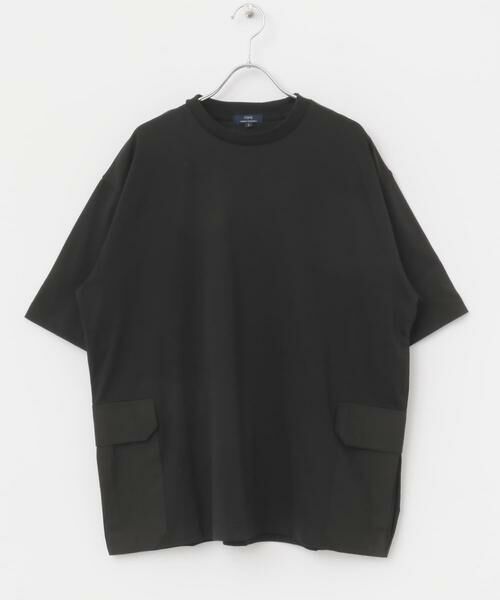 URBAN RESEARCH ITEMS / アーバンリサーチ アイテムズ Tシャツ | サイドポケットキリカエクルーネックTシャツ | 詳細28