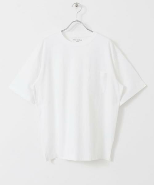 URBAN RESEARCH ITEMS / アーバンリサーチ アイテムズ Tシャツ | Fine Cotton クルーネックポケットTシャツ | 詳細19