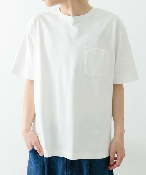 URBAN RESEARCH ITEMS / アーバンリサーチ アイテムズ Tシャツ | Fine Cotton クルーネックポケットTシャツ | 詳細12