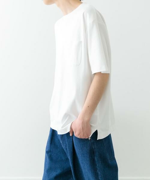URBAN RESEARCH ITEMS / アーバンリサーチ アイテムズ Tシャツ | Fine Cotton クルーネックポケットTシャツ | 詳細14