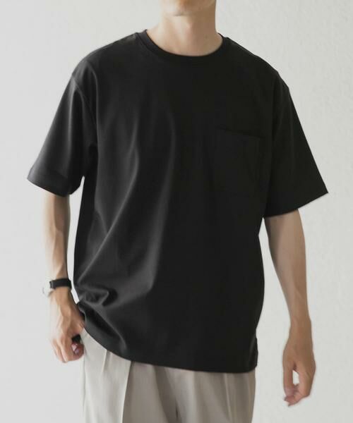 URBAN RESEARCH ITEMS / アーバンリサーチ アイテムズ Tシャツ | Fine Cotton クルーネックポケットTシャツ | 詳細21
