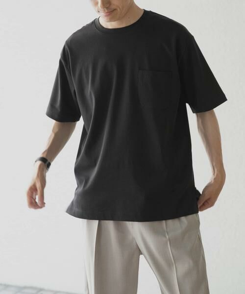 URBAN RESEARCH ITEMS / アーバンリサーチ アイテムズ Tシャツ | Fine Cotton クルーネックポケットTシャツ | 詳細22