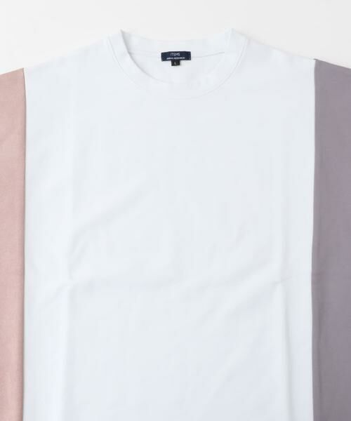 URBAN RESEARCH ITEMS / アーバンリサーチ アイテムズ Tシャツ | フェイクスエードドッキング半袖Tops | 詳細7