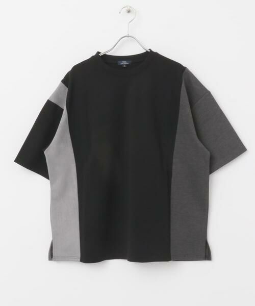 URBAN RESEARCH ITEMS / アーバンリサーチ アイテムズ Tシャツ | フェイクスエードドッキング半袖Tops | 詳細14
