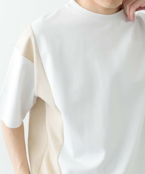 URBAN RESEARCH ITEMS / アーバンリサーチ アイテムズ Tシャツ | フェイクスエードドッキング半袖Tops | 詳細16