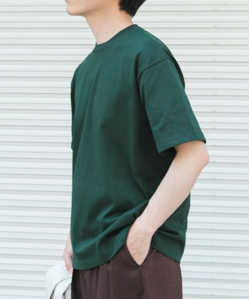 URBAN RESEARCH ITEMS / アーバンリサーチ アイテムズ Tシャツ | 『接触冷感/UVカット』シルケットクルーネックTシャツ | 詳細1