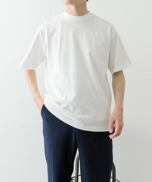URBAN RESEARCH ITEMS / アーバンリサーチ アイテムズ Tシャツ | 『接触冷感/UVカット』シルケットクルーネックTシャツ | 詳細20