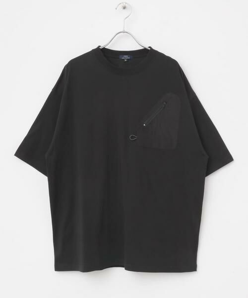 URBAN RESEARCH ITEMS / アーバンリサーチ アイテムズ Tシャツ | ジップポケットキリカエクルーネックTシャツ | 詳細27