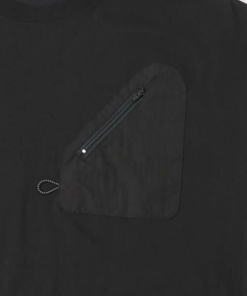 URBAN RESEARCH ITEMS / アーバンリサーチ アイテムズ Tシャツ | ジップポケットキリカエクルーネックTシャツ | 詳細28