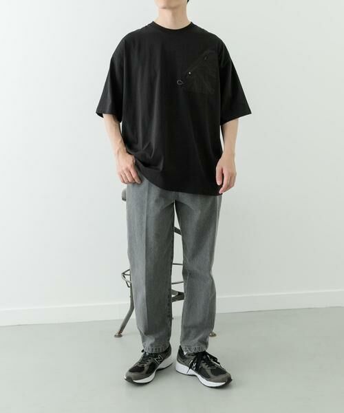 URBAN RESEARCH ITEMS / アーバンリサーチ アイテムズ Tシャツ | ジップポケットキリカエクルーネックTシャツ | 詳細25