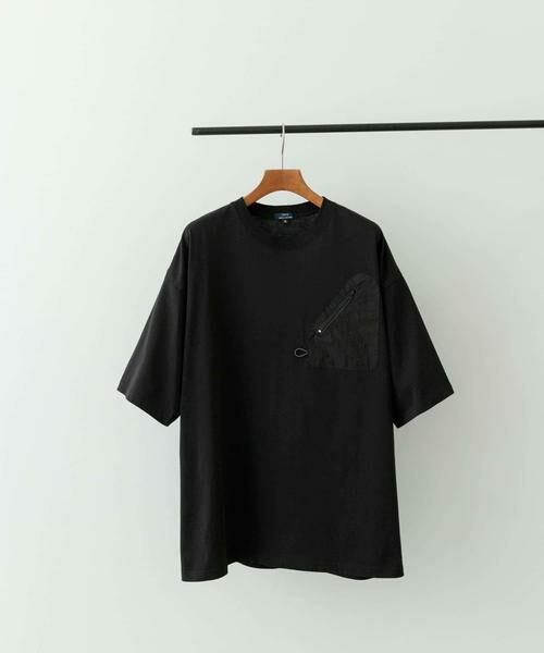 URBAN RESEARCH ITEMS / アーバンリサーチ アイテムズ Tシャツ | ジップポケットキリカエクルーネックTシャツ | 詳細26