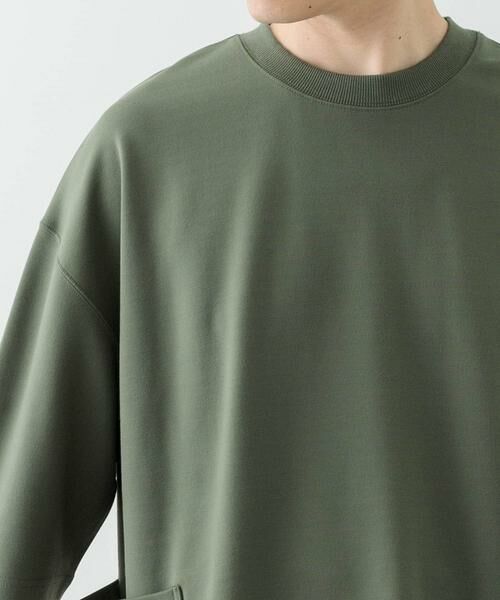 URBAN RESEARCH ITEMS / アーバンリサーチ アイテムズ Tシャツ | サイドストレージ半袖ポンチTops | 詳細1