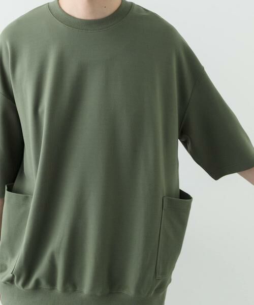 URBAN RESEARCH ITEMS / アーバンリサーチ アイテムズ Tシャツ | サイドストレージ半袖ポンチTops | 詳細2