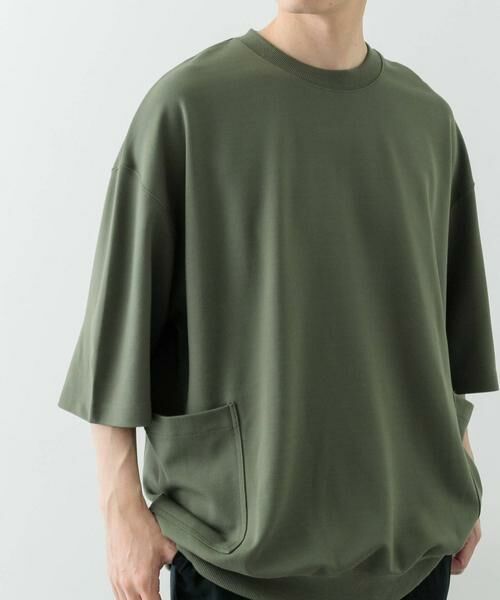 URBAN RESEARCH ITEMS / アーバンリサーチ アイテムズ Tシャツ | サイドストレージ半袖ポンチTops | 詳細3