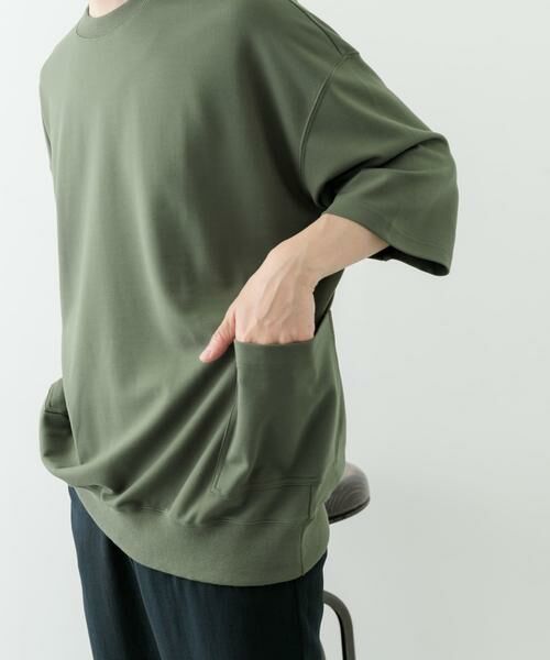 URBAN RESEARCH ITEMS / アーバンリサーチ アイテムズ Tシャツ | サイドストレージ半袖ポンチTops | 詳細4